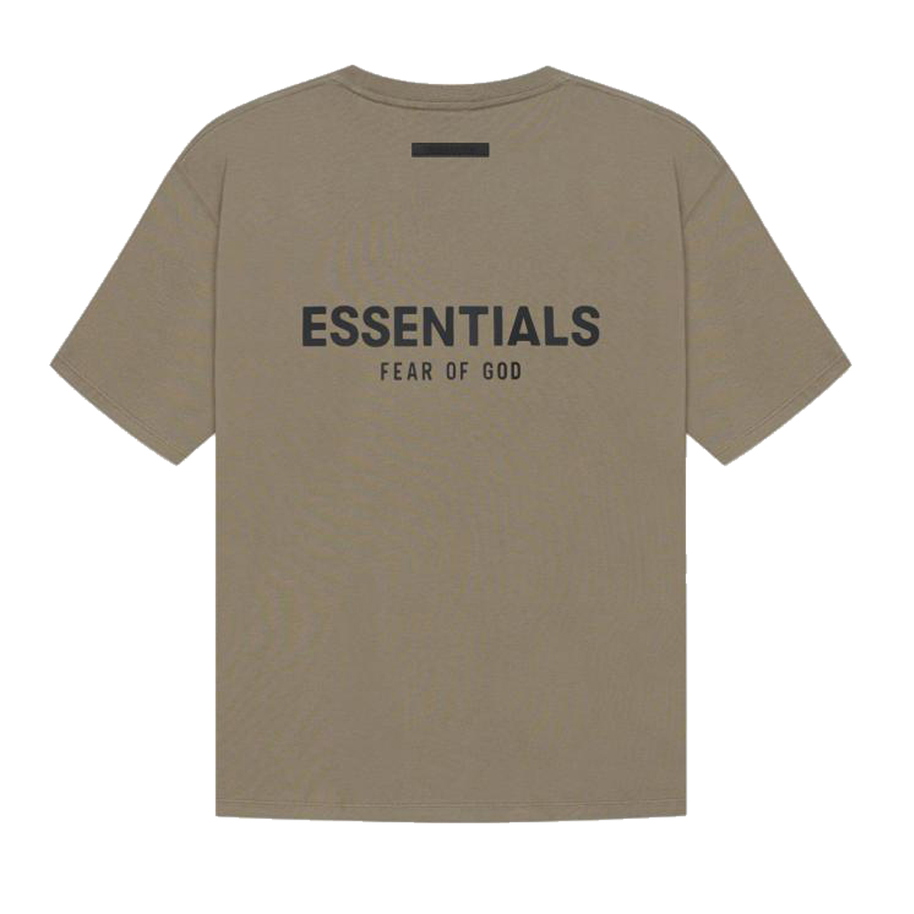 Fear Of God Essentials T Shirt Cream Buttercream Ss21 (10) - newkick.app